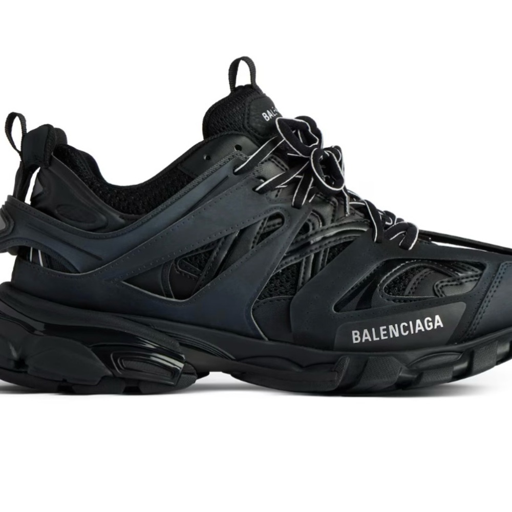 Balenciaga Black Athletic Shoes